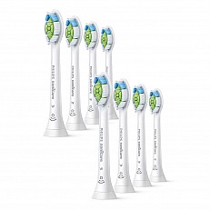 Σετ 8 κεφαλών οδοντόβουρτσας W2 Optimal White HX6068/87 για ηλεκτρικές οδοντόβουρτσες Philips Sonicare, σκληρότητα τριχών: Μέτρια μαλακή