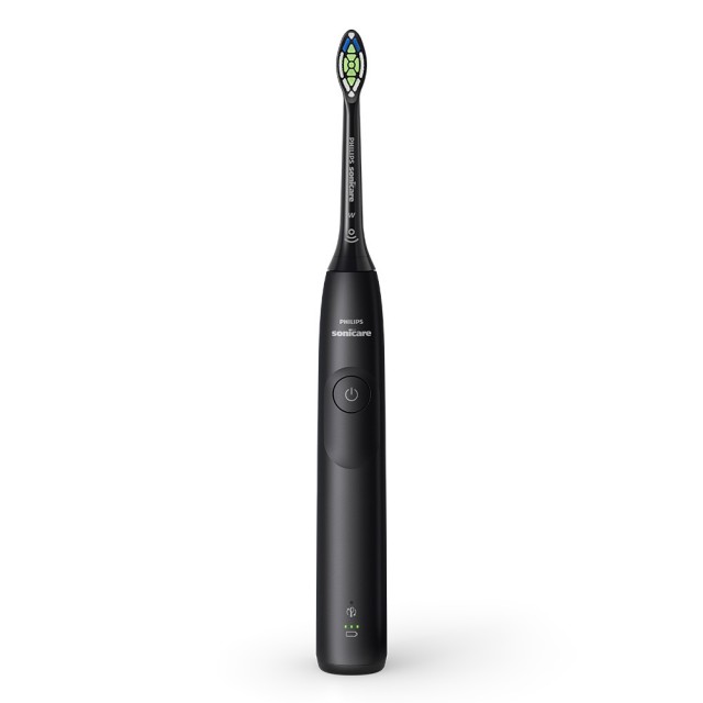 Ασύρματη οδοντόβουρτσα Philips Sonicare HX7101/01 σειράς 5300 με τεχνολογία ήχου επόμενης γενιάς, 1 λειτουργία βουρτσίσματος, 2 εντάσεις, αισθητήρα πίεσης, κεφαλή W2 Optimal White