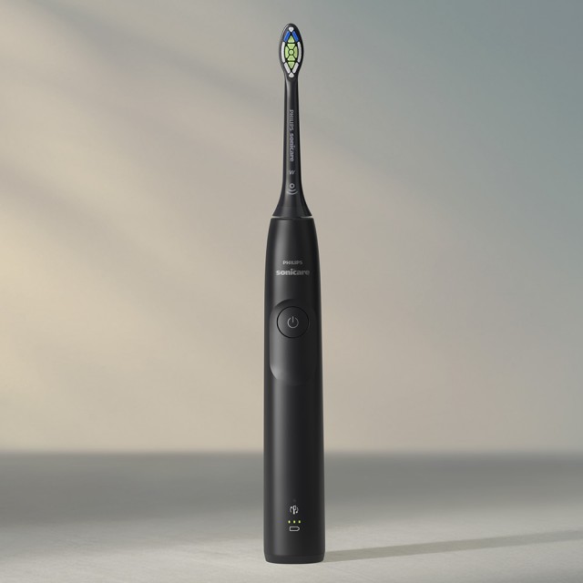 Philips Sonicare HX7101/02 Ασύρματη οδοντόβουρτσα σειράς 5300 με τεχνολογία ήχου επόμενης γενιάς, 1 λειτουργία βουρτσίσματος, 2 εντάσεις, αισθητήρα πίεσης, κεφαλή W2 Optimal White, θήκη ταξιδιού
