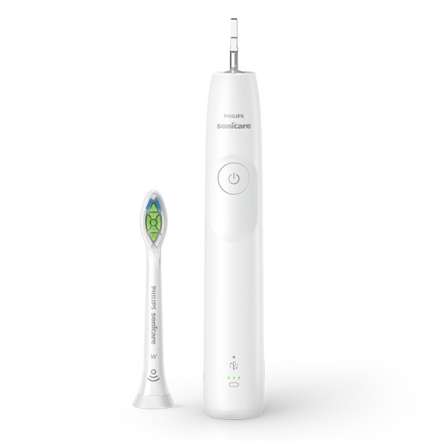 Philips Sonicare HX7108/01 Ασύρματη οδοντόβουρτσα σειράς 5300 με τεχνολογία ήχου επόμενης γενιάς, 1 λειτουργία βουρτσίσματος, 2 εντάσεις, αισθητήρα πίεσης, κεφαλή W2 Optimal White
