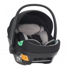 Παιδικό κάθισμα αυτοκινήτου Mountain Buggy Protect i-Size, με αφαιρούμενο μαξιλαράκι νεογέννητου, επεκτεινόμενη πλάτη, για παιδιά ύψους 40-87 cm, προστασία UPF50+, μαύρο-γκρι