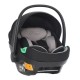 Κάθισμα αυτοκινήτου Mountain Buggy Protect i-Size, με αφαιρούμενο μαξιλαράκι νεογέννητου, επεκτεινόμενη πλάτη, για παιδιά ύψους 40-87 cm, προστασία UPF50+, μαύρο-γκρι + βάση IsoFix
