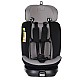 Παιδικό κάθισμα αυτοκινήτου Mountain Buggy Safe Rotate i-Size, με αφαιρούμενο μαξιλαράκι νεογέννητου, επεκτεινόμενη πλάτη, για παιδιά ύψους 40-150 cm, μαύρο-γκρι + βάση IsoFix