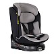 Παιδικό κάθισμα αυτοκινήτου Mountain Buggy Safe Rotate i-Size, με αφαιρούμενο μαξιλαράκι νεογέννητου, επεκτεινόμενη πλάτη, για παιδιά ύψους 40-150 cm, μαύρο-γκρι + βάση IsoFix