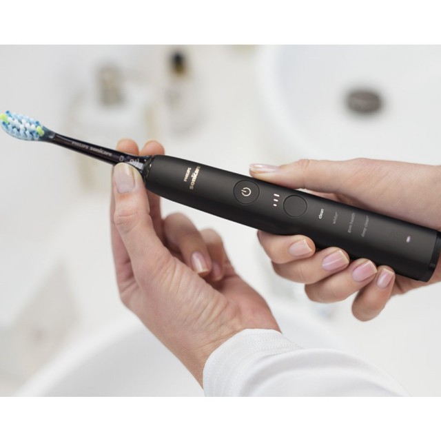Σετ Oral shower Philips Sonicare Power Flosser 3000 Interdontal and Sonic ηλεκτρική οδοντόβουρτσα Diamond Clean series 9000, Philips Sonicare HX3886/43