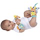 Playgro Jungle Κουδουνίστρες και κάλτσες με διασκεδαστικές εικόνες καμηλοπάρδαλης και ζέβρας, 0m+