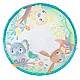 Ενεργή γυμναστική με ξύλινη καμάρα Playgro Fauna Friends, με τρία αφαιρούμενα παιχνίδια και ένα στρογγυλό χαλί με επένδυση, 0m+