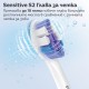4 ανταλλακτικές κεφαλές S2 Sensitive Philips Sonicare HX6054/10, λευκές, εξαιρετικά μαλακές, για ευαίσθητα δόντια και ούλα
