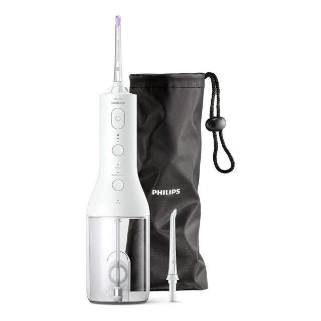 Οδοντιατρικό ντους Philips Sonicare Cordless Power Flosser 3000 HX3826/31, με 2 ακροφύσια και θήκη αποθήκευσης
