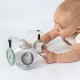 Μουσικό παιχνίδι TINY LOVE Tummy Time 2 σε 1 από τη σειρά Black&White Décor, με 30 λεπτά μουσικής και οπτικό σόου, με κλιπ γενικής χρήσης για σύνδεση στο καρότσι, 0m+