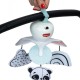 Μουσικό καρουζέλ 3-σε-1 TINY LOVE Take-Along Mobile από τη σειρά Black&White Décor, με 3 εύκολους τρόπους να κρεμάσετε στο σπίτι ή εν κινήσει, 30 λεπτά μουσικής με 5 διαφορετικές μελωδίες, 0m+