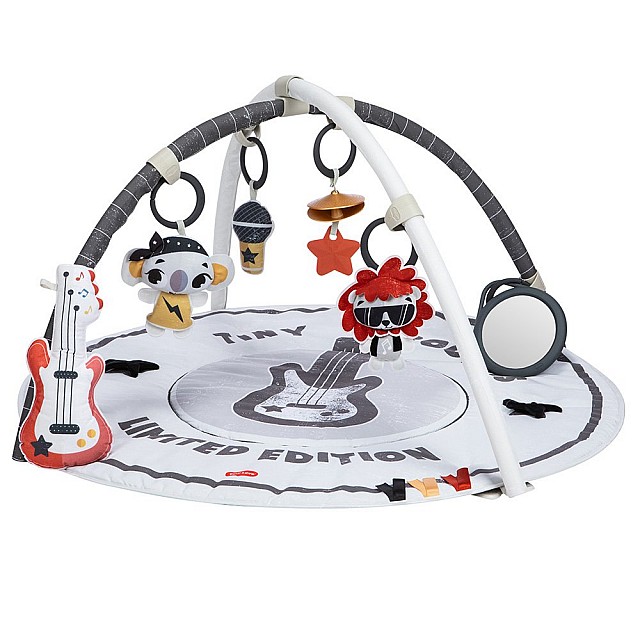 Active gymnastics Tiny Love Roll With Me Gymini από τη σειρά Tiny Rockers, με στρογγυλό χαλάκι διαμέτρου 90 cm και επιλογή από 5 παιχνίδια, 0-36m