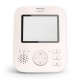Ψηφιακό βίντεο μωρό μόνιτορ Philips AVENT Advanced SCD881/26 με έγχρωμη οθόνη 2,8 ιντσών, ζουμ 2 x, νυχτερινή όραση, αμφίδρομη επικοινωνία ήχου, 6 απαλές μελωδίες, έγχρωμο Coral/Cream