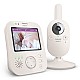 Ψηφιακό βίντεο μόνιτορ μωρού Philips AVENT Premium SCD891/26 με έγχρωμη οθόνη 3,5 ιντσών, νυχτερινή όραση, αμφίδρομη επικοινωνία και θερμόμετρο