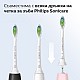 Σετ 2 κεφαλών οδοντόβουρτσας W2 Optimal White HX6062/87 για ηλεκτρικές οδοντόβουρτσες Philips Sonicare, σκληρότητα τριχών: Μέτρια μαλακή