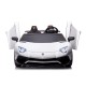 Αυτοκίνητο με μπαταρία με άδεια χρήσης Lamborghini Aventador SVJ White