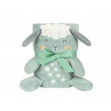 Κουβέρτα μωρού με τρισδιάστατο κέντημα Sleepy Sheep