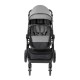 Комбинирана количка 3в1 с кош за новородено Ava Grey