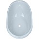 Вана с отвор Hippo 82cm Blue