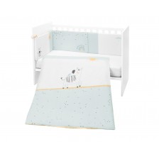 Σετ βρεφικών κλινοσκεπασμάτων 2 τεμ. EU Style 70/140 Stripy Friends