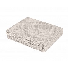 Πλεκτή βαμβακερή κουβέρτα Dream Big Beige