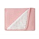 Плетено памучно одеяло с шерпа Dream Big Pink