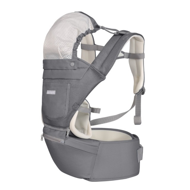 Καγκουρό 3 σε 1 Chloe Mesh Grey