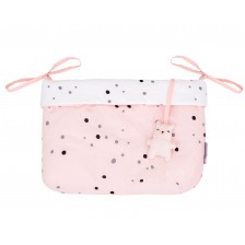Κάδος πάνας με δεσίματα Bear with me Pink
