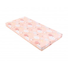 Στρώμα Fantasia Plus 60x120x8cm Σύννεφα Ροδάκινο