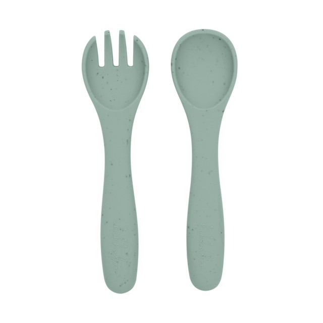 Σετ τραπεζαρίας Platinum Silicone Sage 5 τεμαχίων