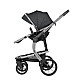 Συνδυασμένο καρότσι 3 σε 1 με σκληρό καλάθι Irene Dark Grey 2024