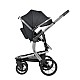 Συνδυασμένο καρότσι 3 σε 1 με σκληρό καλάθι Irene Dark Grey 2024