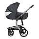 Συνδυασμένο καρότσι 3 σε 1 με σκληρό καλάθι Irene Dark Grey 2024