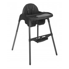 Καρέκλα τραπεζαρίας 2 σε 1 Jammy Black