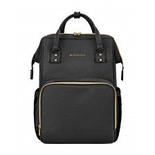 Τσάντα Siena Black & Gold 2025