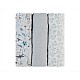 Комплект 3 бр муселинови пелени 100х100 см Dreamy Fields Grey