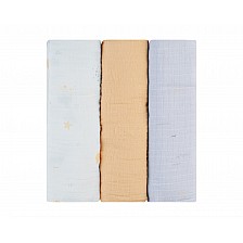 Σετ 3 πάνες μουσελίνας 100x100 cm Sealy Me
