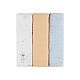 Комплект 3 бр муселинови пелени 100х100 см Stripy Friends