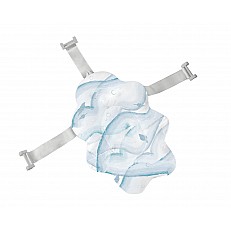 Μαλακό πατάκι μπάνιου Nubo Sea Shell Blue