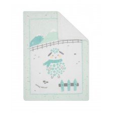 Σούπερ μαλακή βρεφική κουβέρτα Sherpa 110/140 cm Sleepy Sheep