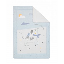 Σούπερ μαλακή βρεφική κουβέρτα Sherpa 80/110 cm Stripy Friends