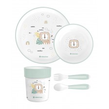 Σετ τραπεζαρίας πλαστικό Savanna Mint