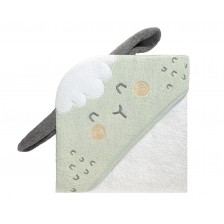Πετσέτα με κουκούλα 90/90cm terry Sleepy Sheep