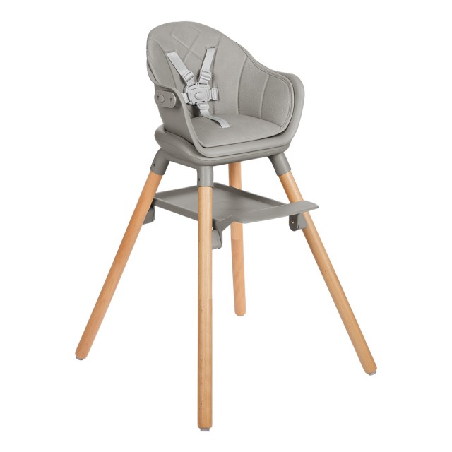 Καρέκλα τραπεζαρίας 2 σε 1 Woody Grey 2024