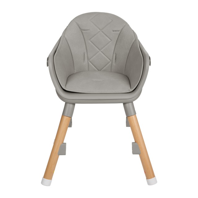 Καρέκλα τραπεζαρίας 2 σε 1 Woody Grey 2024