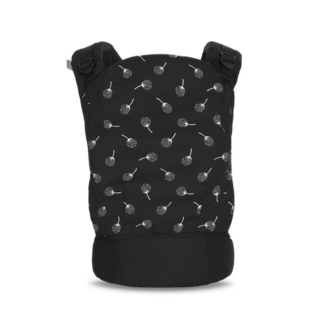 Бебешка ергономична раница/кенг wally black floral