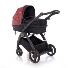 Βρεφικό καρότσι adria black&red