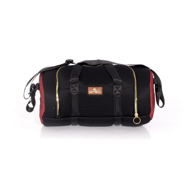 Бебешка количка adria black&red