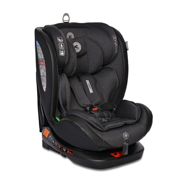 Стол за кола ares i-size 40-150 cm isofix 360 anti