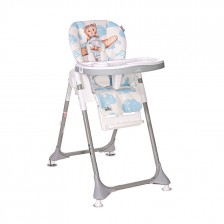 Καρέκλα τραπεζαρίας felicita baby blue pilot eco leather